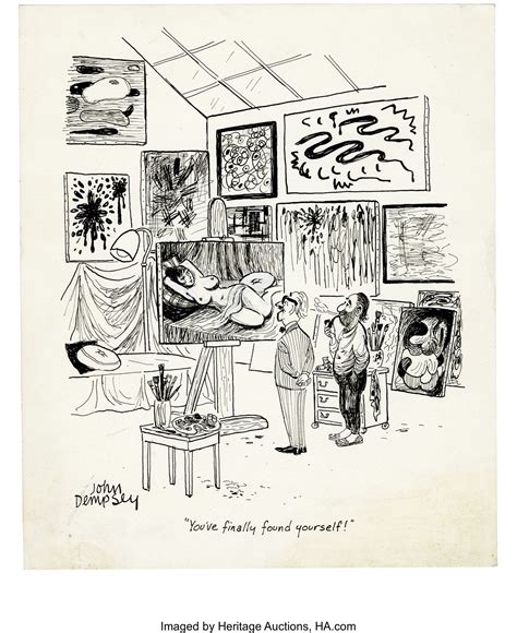 John dillermand has an extraordinary penis. John Dempsey - Panel Cartoon Original Art (undated). Famous Playboy | Lot #16351 | Heritage Auctions