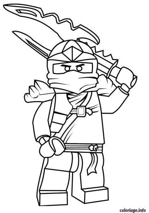 Quel est ton personnage préféré ? Coloriage Ninjago Dessin Imprimer dessin