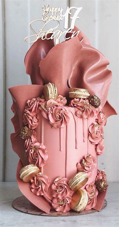 Maybe you would like to learn more about one of these? 49 Cute Cake Ideas For Your Next Celebration : Dusty Rose Birthday Cake