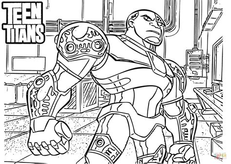 800x667 cyborg superman power star sasa. Cyborg Coloring Pages at GetColorings.com | Free printable ...