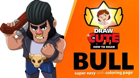 We assert that this qualifies as fair use of the material under united states copyright law. How to Draw Bull super easy | Brawl Stars drawing tutorial ...