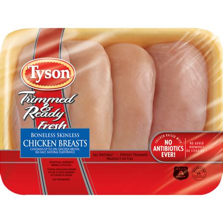 All images with the background cleaned and in png (portable network graphics) format. Tyson® Trimmed & Ready® Boneless Skinless Chicken Breast ...