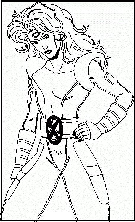 Click the x men 2 coloring pages to view printable version or color it online. X-men Team Character coloring picture for kids | Coloring ...