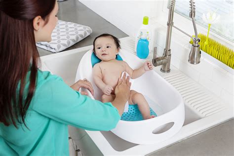 Older babies need a bathtub that will allow them to sit upright as you bathe them. The Only Baby Bathtub You'll Have to Buy - Project Nursery
