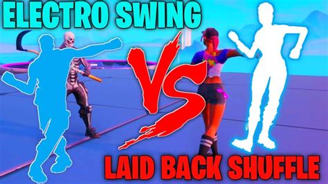 Alongside a new skin called master. FORTNITE ELECTRO SWING EMOTE VS LAID BACK SHUFFLE EMOTE ...