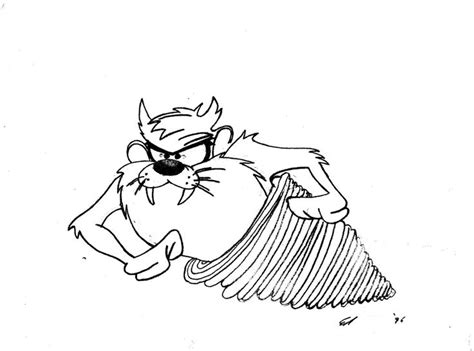 The tasmanian devil is most well known from the cartoon character taz, from looney tunes. Pin on My drawings