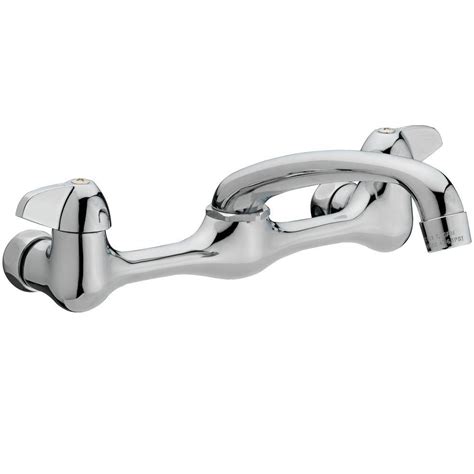 It seems from the pictures that there is place to open in corner of handle but it's not. Homewerks Worldwide 2-Handle Standard Kitchen Faucet in ...