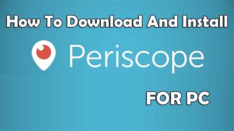 This is one of the safest youtube downloader for windows and android that helps you to build your. Periscope For PC | How To Watch Periscope On PC Windows 10 ...