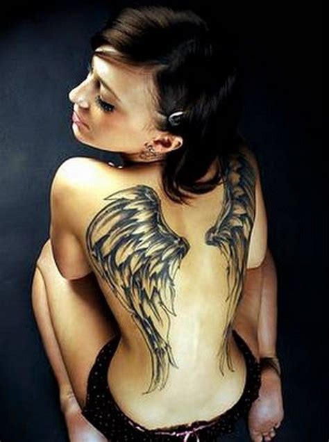 I love that while most are attracted to the wings and the classic heart, there is a tiny detail that most may overlook. Pin by Maureen Donovan on TATTOOS | Back tattoo women ...