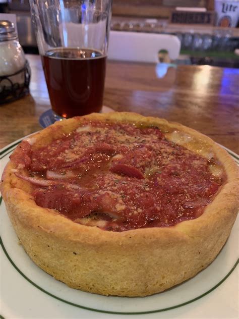 I don't mind and i am a big fan of gino's but those. Deep dish from Gino's in Chicago with a nice, think Porter ...