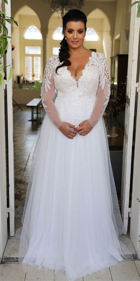 Romantic vintage plus size wedding dresses. Consult your preferred on-line shoe store what size will ...