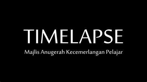 Pada masa yang sama, ibu bapa. TIMELAPSE:Majlis Anugerah Kecemerlangan Pelajar IPGKTAR ...