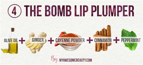 Lip gloss already makes lips look plumper, so why not enhance the plumping power with some minty goodness that tingles on the lips and smells good? Homemade Lip Plumper Recipes (With images) | Lip plumper ...