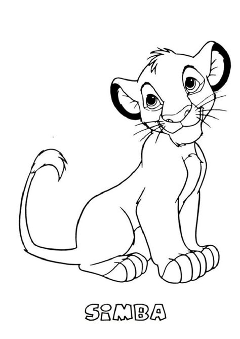 Online, color dozens of pictures lots. baby lion king coloring pages | Lion king drawings, Lion ...