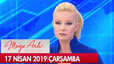 Toplam 1.023 müge anlı haberi bulunmuştur. Müge Anlı ile Tatlı Sert 17 Nisan 2019 Çarşamba - Tek Parça - YouTube