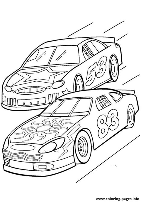 Race car coloring pages nascar coloring pages full force race car coloring pages free nascar.… continue reading →. The Sports Nascar Car Coloring Pages Printable