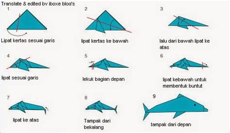 Gunakan basis helm untuk membuat ikan origami yang mudah. Cara Membuat Ikan Lumba Lumba Dari Kertas/Origami - IBoxe