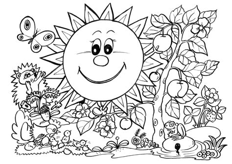 Use the menu at the left to choose right category. Nature Around The House Coloring Pages - Coloring Home