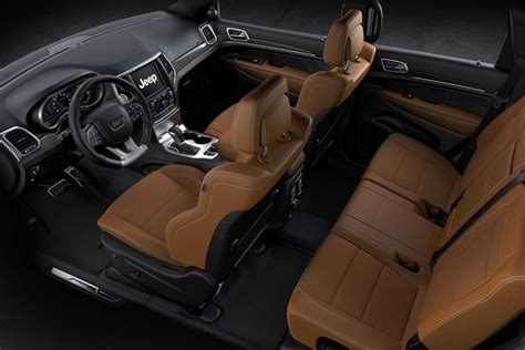 2020 Jeep Grand Cherokee SRT Interior Photos | CarBuzz