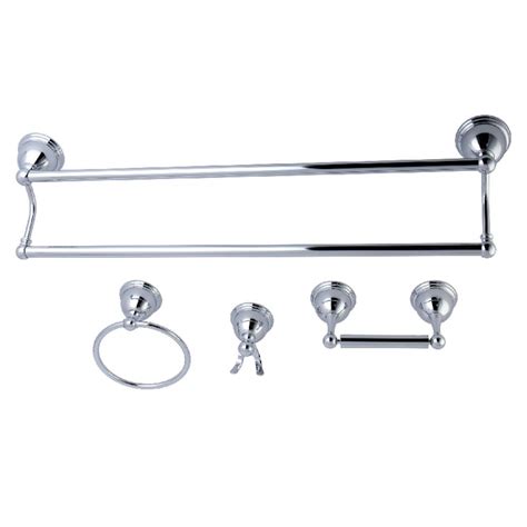 Here, your favorite looks cost less than you thought possible. Kingston Brass Traditional 4-Piece Bath Hardware Set in ...