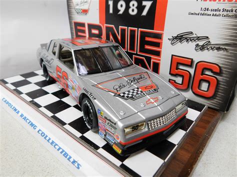 Die cast racing collectables is your one stop shopping site for all your die cast collectable racing cars & trucks. Ernie Irvan 1/24 #56 Dale Earnhardt Chevrolet 1987 ...