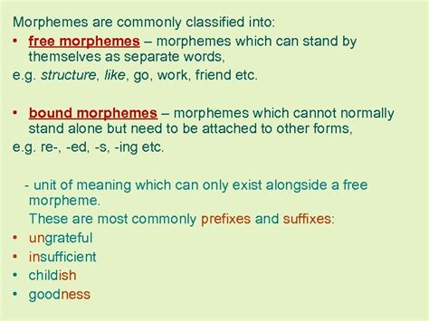 Not clear enough to be read; English Morphology Morphology the branch of grammar