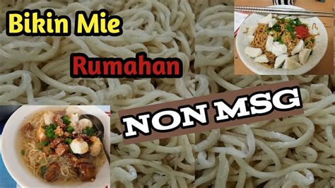 Cara pilih kwetiau segar yang kenyal dan enak, pengaruhi hasil masakan. Resep mie ala Rumahan no MSG || Enak.... - YouTube