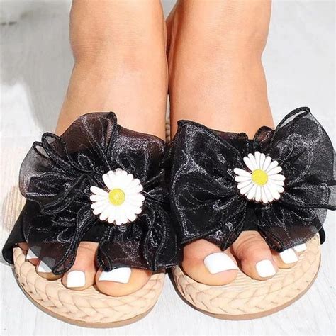 We did not find results for: Floral Pattern Peep Toe Slides Flat Sandals | Peep toe ...