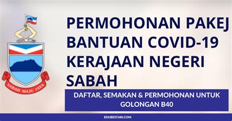 Untuk info terkini dan sebarang pertanyaan, anda boleh berhubung di facebook baitulmal maiwp. Bantuan COVID-19 Sabah: Daftar, Semakan & Permohonan Untuk ...