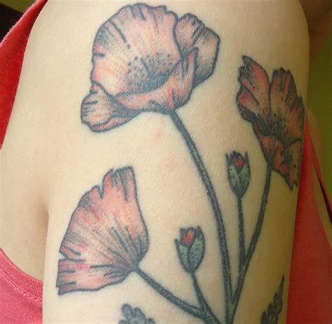 3 tatouages plus tard blog mode beaute et lifestyle. Blog beauté Etteilla★ : Tatouage Bouquet de coquelicots, Memento Mori et autre inspiration