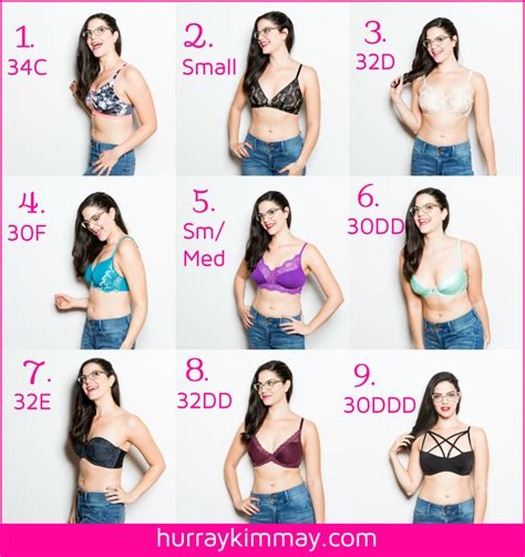 Looking for perfect bra size for a special first bra experience? Why 9 Bra Sizes All Fit - Hurray Kimmay