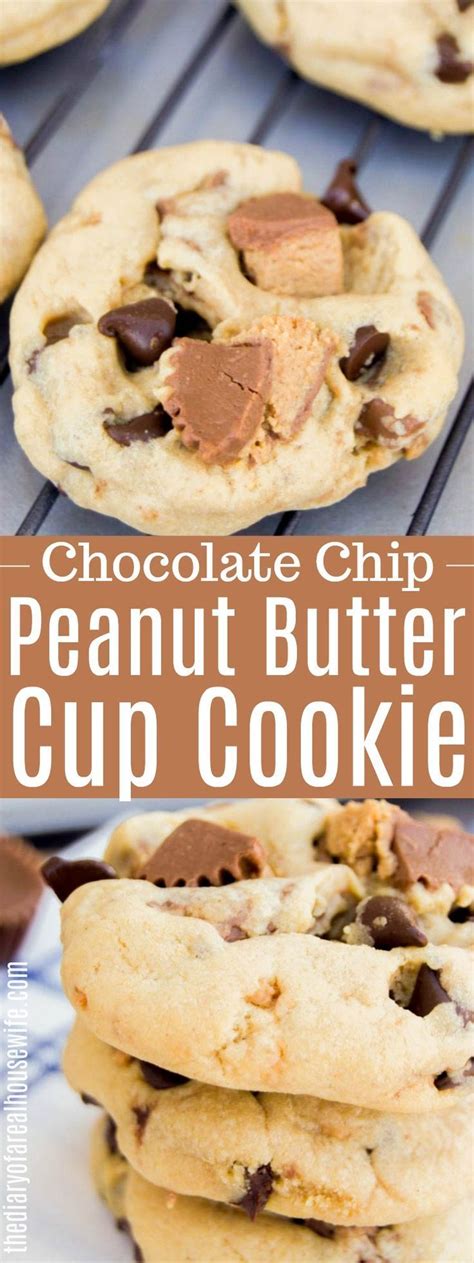 Like i said, these cookies are crazy easy, however here are a few notes. AMAZING Chocolate Chip Peanut Butter Cup Cookie. Another great cookie for Christmas time ...