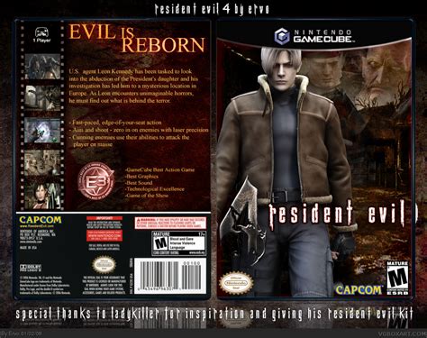 Resident evil 4 has been released on multiple different consoles, but the release on gamecube has some distinct differences. Resident Evil 4 GameCube Box Art Cover by Ervo
