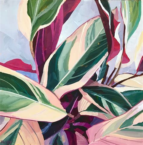 Real flowers that never die. A Painted Plant Will Never Die | Original fine art, Art ...