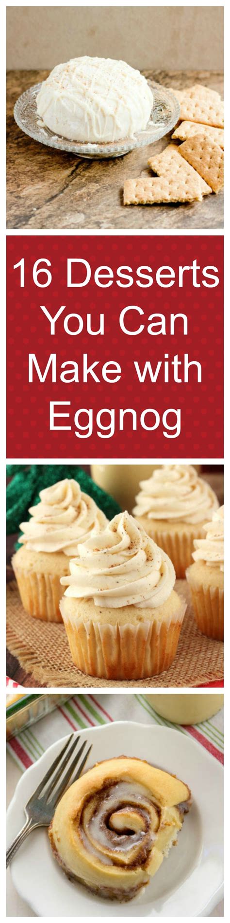 Unique recipes you'll lovehave you ever heard that breakfast is one of the most important from pancakes to egg recipes, this video has it all for you. 19 Delicious Eggnog Desserts That Don't Require a Mug | Desserts, How sweet eats, Eggnog dessert