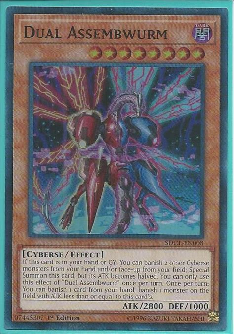 I've done it though, in the hope that new and/or returning players know exactly which cards they can afford. SDCL-EN008 Dual Assembwurm - Super Rare - Structure Deck: Cyberse Link | Trading Card Mint ...