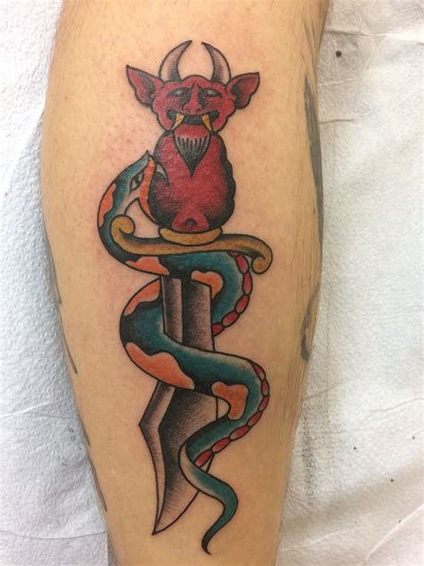 See more ideas about tattoos, cool tattoos, body art tattoos. robbie:devil-dagger-devil-dagger-snake-sailor-jerry