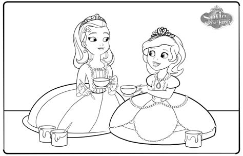Color online this sophia coloring page and send it to your friends. Sophie The First Coloring Pages - Coloring Home