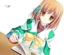 * va leyemdo un libro sin mirar por donde camina cuando de promto se choca con alguien* ah lo sinto * dice y se acerca a ayudar al chico*. Sayuri: ¿Eres un adicto a los libros?