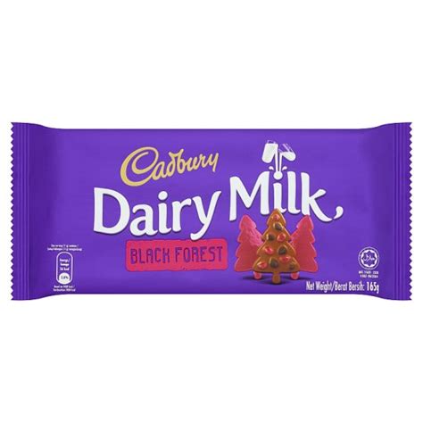 48,116 likes · 4 talking about this. Cadbury Dairy Milk Black Forest 165g - Tesco Groceries