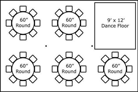 Dance floor rentals in east rutherford, nj. 20′ x 30′ w/ Round Tables & Dance Floor | Wedding tent layout, Party rentals, Tent reception