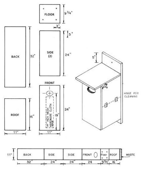 Wood duck house plans 70birds birdhouse index. 20130415 - Wood