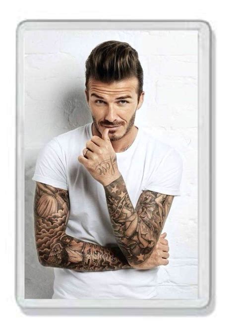 Check spelling or type a new query. David Beckham 001 Fridge Magnet Great Gift! | David beckham tattoos, David beckham, David ...