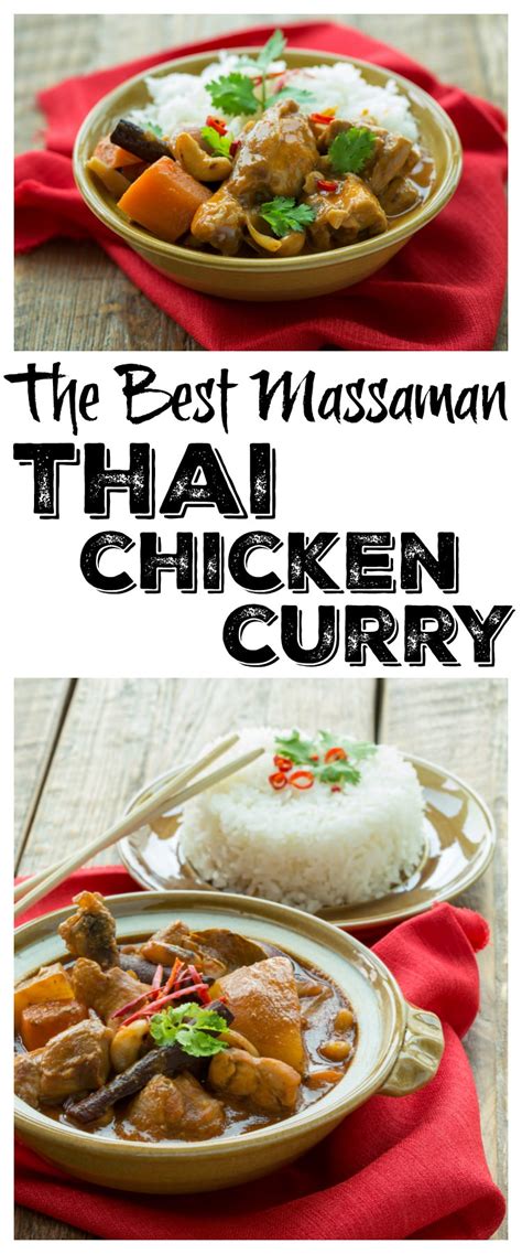 It tastes nothing like thai. The Best Massaman Thai Chicken Curry Recipe - My Mommy Style