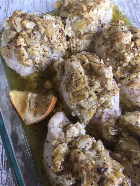 Avoid serrated knives since these won't be able to pierce through the side of the chicken. Recipe: Artichoke Stuffed Chicken Breasts | Baby Gizmo