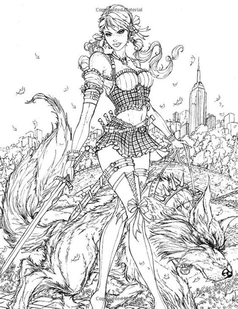 Alice grimm fairy tales #17 zenescope entertainment watch the inking video here: Pin on Coloring