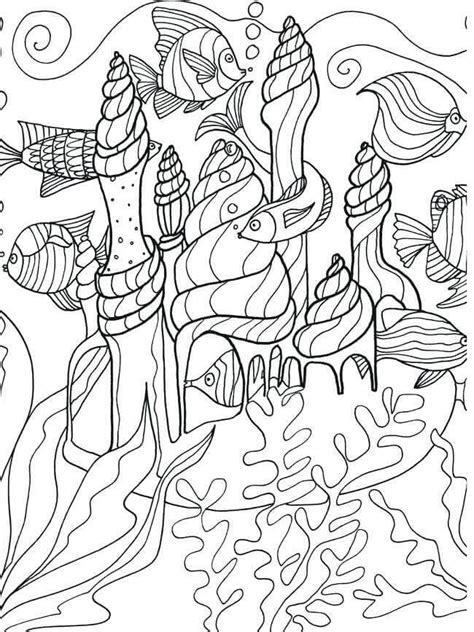 Sea life coloring pages can help kids learn about the world under the water. Free Printable Ocean Coloring Pages (Under The Sea)