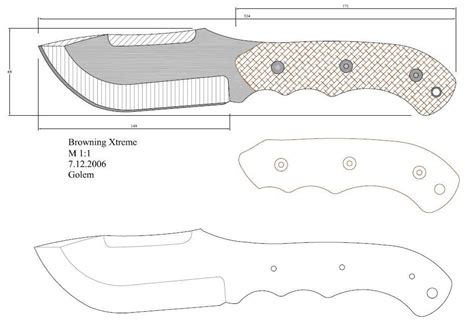 56 empresas y servicios relacionados con cuchillo. Plantillas para hacer cuchillos - Taringa! | Knife template, Knife, Knife patterns