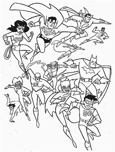 In these page, we also have variety of images available. Printable Best Flash Superhero Coloring Pages- Download ...