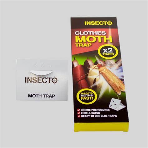 How to trap codling moths. Insecto Clothes Moth Trap | Moth Traps | Kill Moths